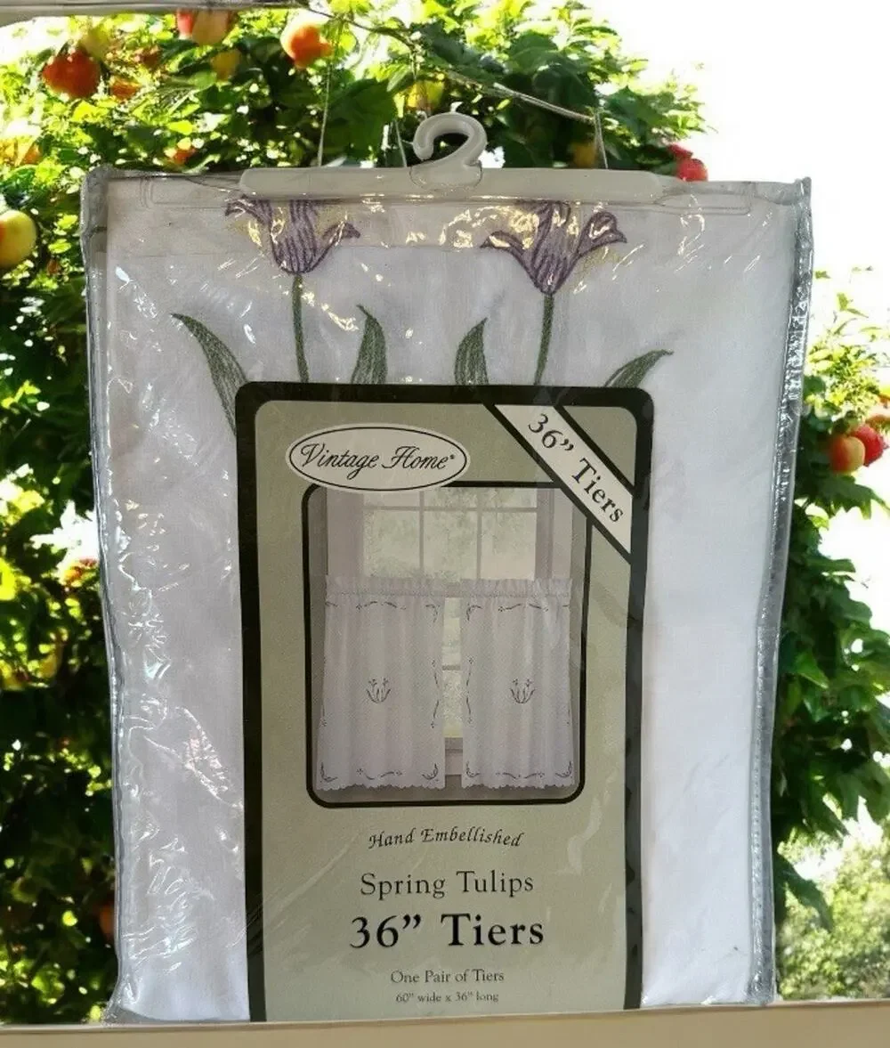 Vintage Home Hand Embellished Spring Tulips 36